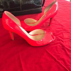 Mark Fisher Red Patent leather pump